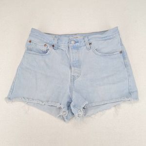 Levi's Wedgie Fit Light Wash Shorts Size 30